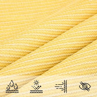 Zonnezeil 160 g/m&amp;sup2; 3x3x4,2 m HDPE beige 5
