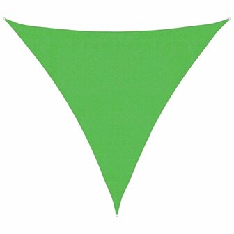 Zonnezeil 160 g/m&amp;sup2; 3,6x3,6x3,6 m HDPE lichtgroen 2