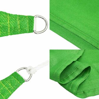 Zonnezeil 160 g/m&amp;sup2; 3/4x2 m HDPE lichtgroen 7