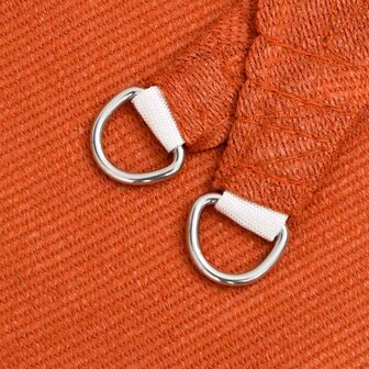 Zonnezeil 160 g/m&amp;sup2; 2x2 m HDPE oranje 6