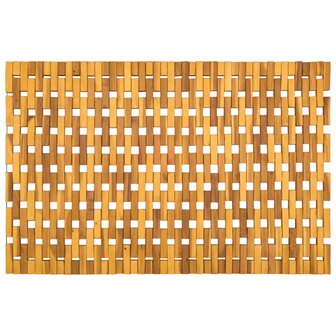 Badmatten Naturel 65 x 100 cm Massief Acaciahout 6