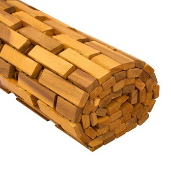 Badmatten Naturel 85 x 120 cm Massief Acaciahout 7