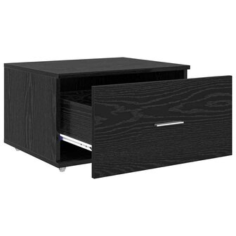 ladekast 55 x 45 x 31 cm Zwart Eiken 5
