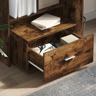 ladekast 55 x 45 x 31 cm Gerookt eiken 4