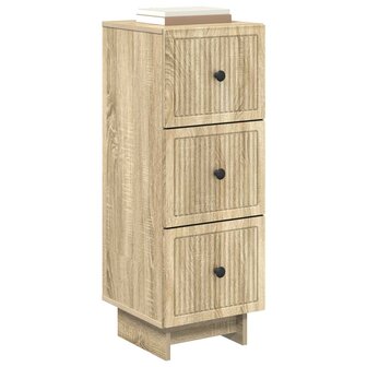 ladekast Sonoma Eiken 33 x 34,5 x 90 cm Bewerkt hout 3