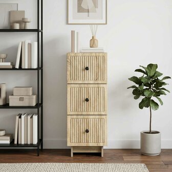 ladekast Sonoma Eiken 33 x 34,5 x 90 cm Bewerkt hout 4