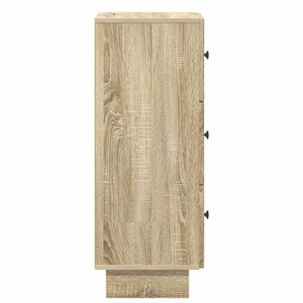 ladekast Sonoma Eiken 33 x 34,5 x 90 cm Bewerkt hout 7