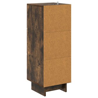 ladekast Gerookt eiken 33 x 34,5 x 90 cm Bewerkt hout 8