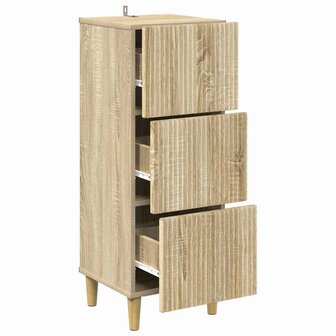 ladekast Sonoma Eiken 33 x 34,5 x 90 cm Bewerkt hout 5