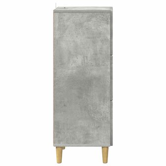 ladekast Betongrijs 33 x 34,5 x 90 cm Bewerkt hout 7