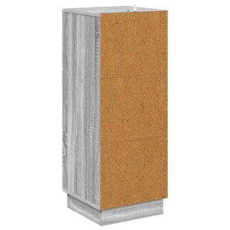 ladekast 33 x 34,5 x 87 cm Bewerkt hout Grijs sonoma 8
