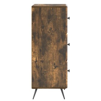 ladekast Gerookt eiken 33 x 34,5 x 90 cm Bewerkt hout 7