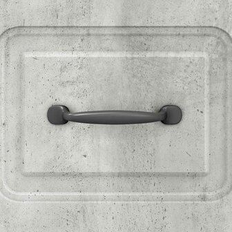 ladekast Betongrijs 33 x 34,5 x 87 cm Bewerkt hout 9