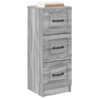 ladekast Grijs sonoma 33 x 34,5 x 87 cm Bewerkt hout 3