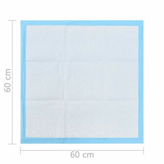 Huisdierentrainingsdoekjes 100 st 60x60 cm nonwoven stof 9