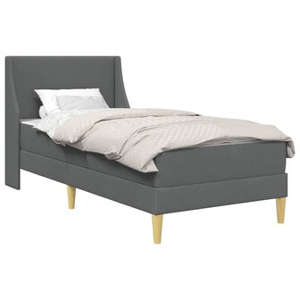 Bedframe met matras met hoofdeinde Polyester 2