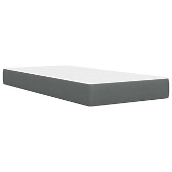 Bedframe met matras met hoofdeinde Polyester 5