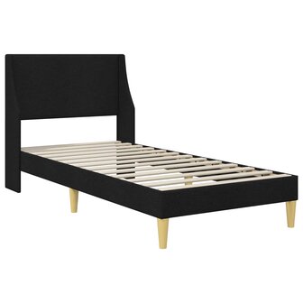 Bedframe met matras met hoofdeinde Polyester 4