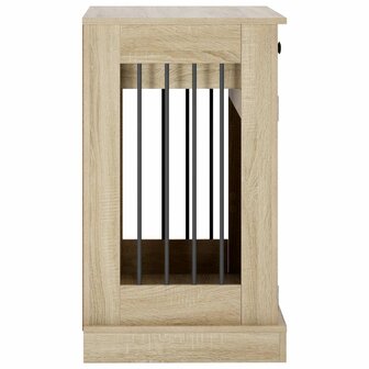 Hondenbench Meubel Sonoma Eiken 80 x 47,5 x 80 cm Bewerkt hout 5