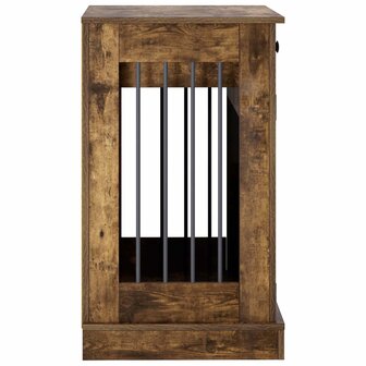 Hondenbench Meubel Gerookt eiken 90 x 47,5 x 80 cm Bewerkt hout 5