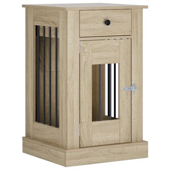Hondenbench Meubel Sonoma Eiken 50 x 47,5 x 80 cm Bewerkt hout 2