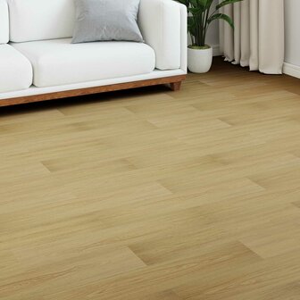 Laminaatvloer Zacht Cr&egrave;me 101 x 20 x 0,8 cm 5 st Bewerkt hout 1