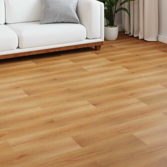 Laminaatvloer Licht Beige 101 x 20 x 0,8 cm 15 st Bewerkt hout 1