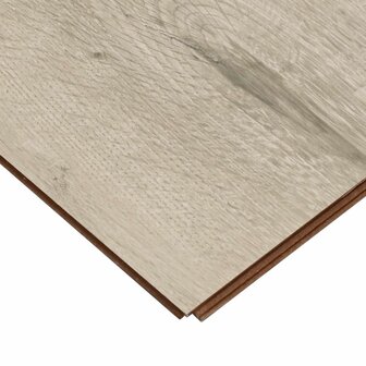 Laminaatvloer Wit gewassen Bruin 101 x 20 x 0,8 cm 15 st 4