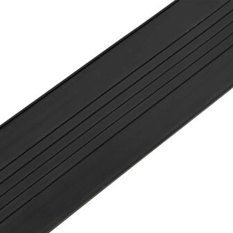 Garage Deurafsluiting Zwart 70 x 6 mm 4,5 m PVC 3