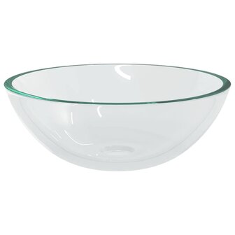Wasbak 50x37x14 cm glas transparant 4