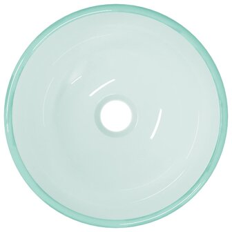 Wasbak 30x12 cm gehard glas mat 3