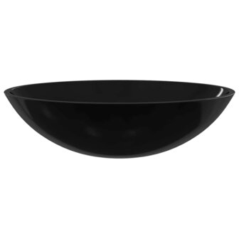 Wasbak 50x37x14 cm glas zwart 3