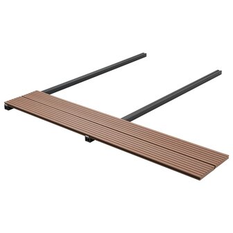 Terrasplank 90 st Licht Bruin WPC 1