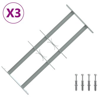 Raamhekwerk met 2 kruisregels 3 st 2