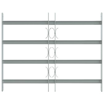 Raamhekwerk met 4 kruisbalken 3 st 3