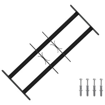 Raamhekwerk met 2 kruisregels 3 st 43-74 cm 1