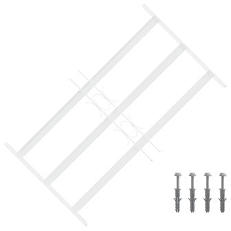 Raamhekwerk met 3 kruislijsten 3 st 43-74 cm 1