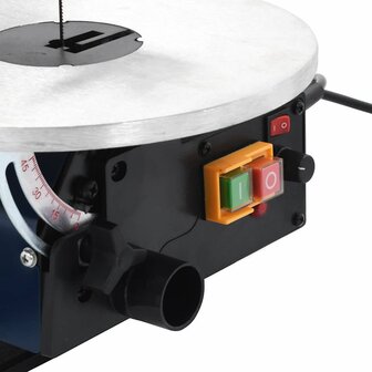 Figuurzaagmachine elektrisch met voetpedaal en LED-lampje 125 W  6