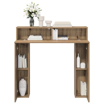 Haardombouw Artisanaal eiken 102 x 18 x 100,5 cm 4