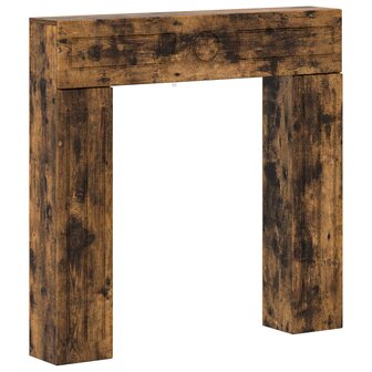 Haardombouw Gerookt eiken 102 x 18 x 100,5 cm Bewerkt hout 2
