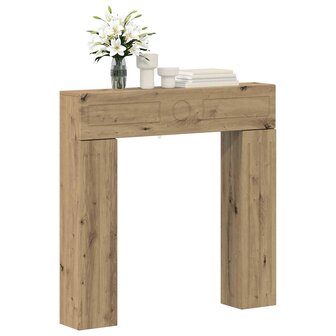 Haardombouw Artisanaal eiken 102 x 18 x 100,5 cm 3