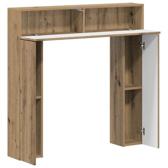 Haardombouw Artisanaal eiken 102 x 18 x 100,5 cm 5