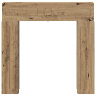 Haardombouw Artisanaal eiken 102 x 18 x 100,5 cm 6