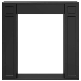 Haardombouw Zwart 100 x 20 x 100 cm Bewerkt hout 4