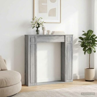 Haardombouw Grijs Sonoma 100 x 20 x 100 cm Bewerkt hout 1