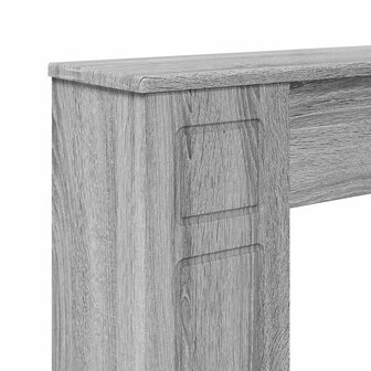 Haardombouw Grijs Sonoma 100 x 20 x 100 cm Bewerkt hout 7