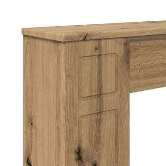 Haardombouw Artisanaal eiken 100 x 20 x 100 cm Bewerkt hout 7