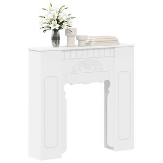 Haardombouw Wit 93 x 20 x 89 cm Bewerkt hout 3