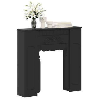 Haardombouw Zwart 93 x 20 x 89 cm Bewerkt hout 3