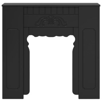 Haardombouw Zwart 93 x 20 x 89 cm Bewerkt hout 4
